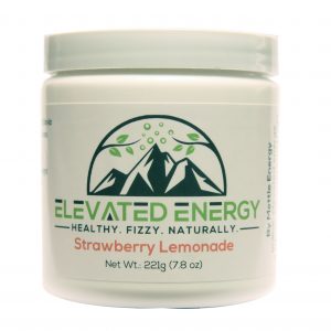 strawberry lemonade elevated energy drink powder